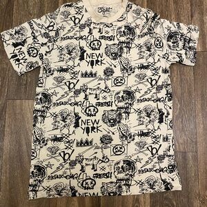 New York Graphic Tee - Black and White